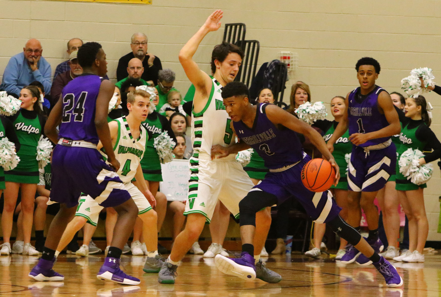 Gallery: Chesterton Sectional - Valparaiso vs. Merrillville boys basketball